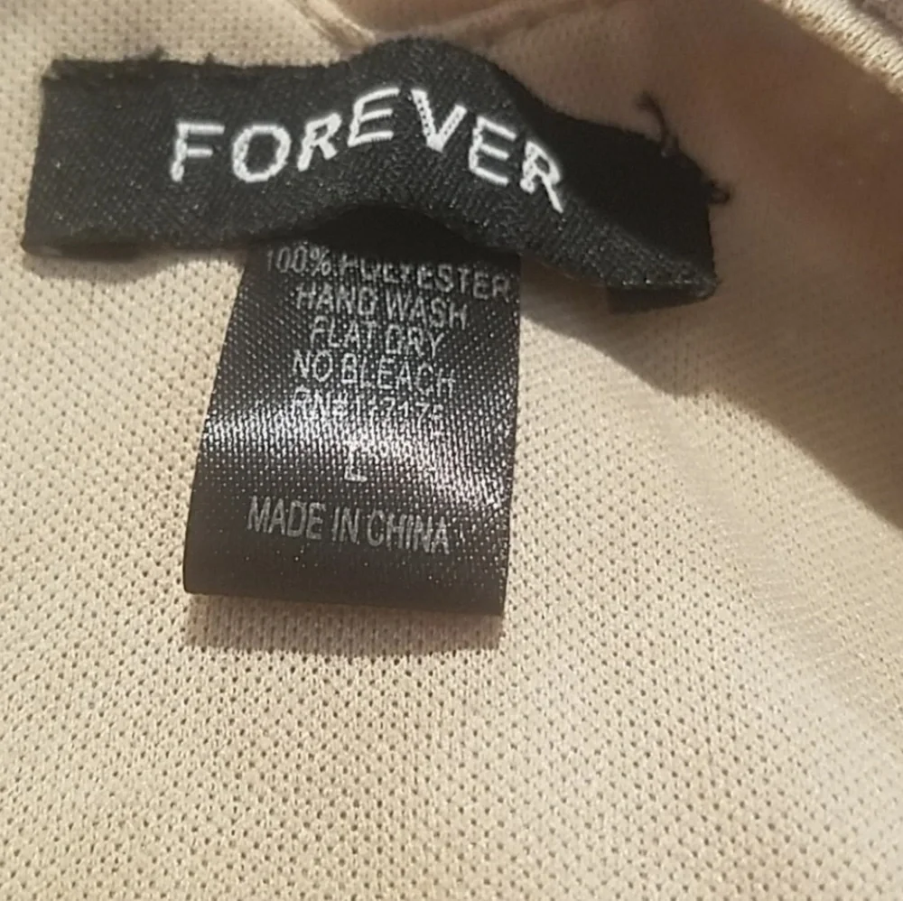 NWT Forever 21 gold sequin sheath dress L - Picture 4 of 4